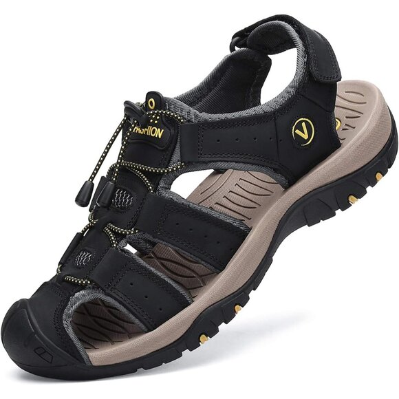 👑Men\'s Hiking Sandals Black Outdoor Athletic Walking Casual Sports Shoes